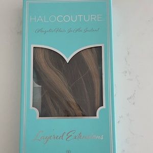 Halo Couture layered hair extension, 14” long